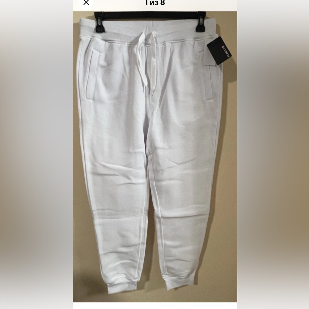NWT Southpole Pants Women's Size L Ultrasoft Fleece Jogger Pants…#701